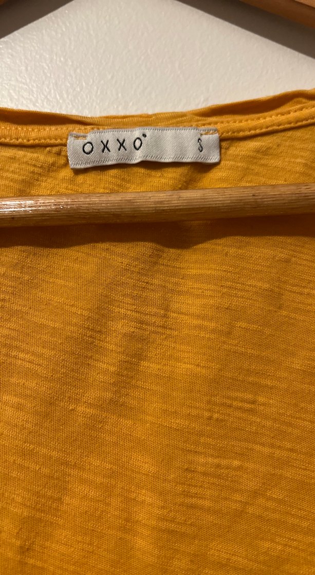 Kadın Sarı Salaş Tişört - Görsel 2