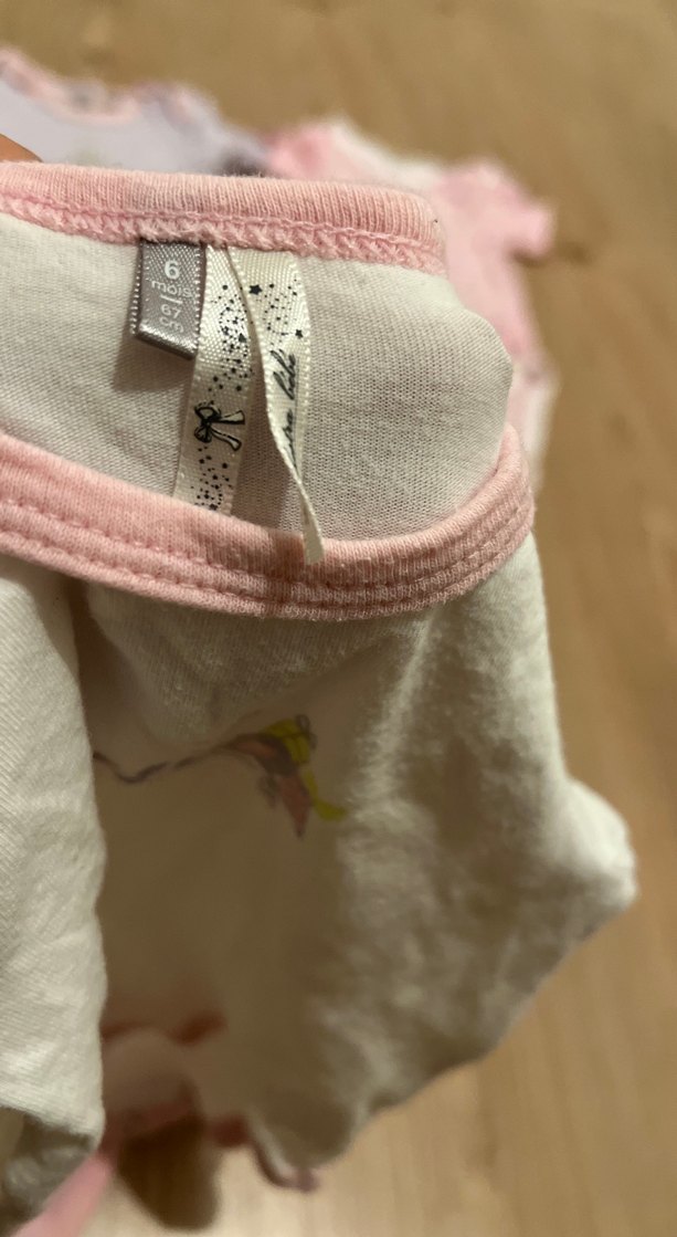 Kız Bebek Kısa Kollu Baskılı Body Seti - Görsel 3