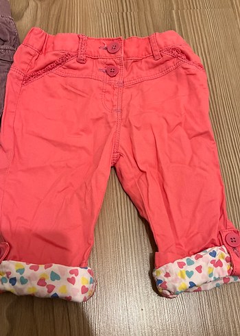 Kız Çocuk Renkli Pamuklu Bol Kesim Pantolonlar - Görsel 7