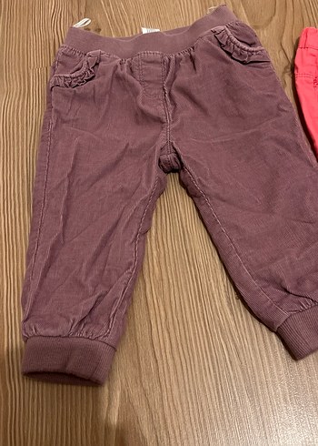 Kız Çocuk Renkli Pamuklu Bol Kesim Pantolonlar - Görsel 3