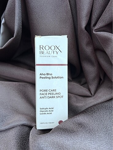Aha/bha peeling