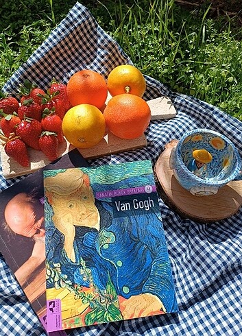 Van Gogh yıldızlı gece tablosu kupa 