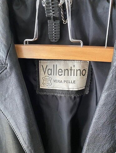 Valentino VALLENTİNO BEYMEN BAYAN DERİ KABAN