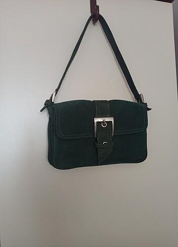  Beden yeşil Renk Y2k vintage fairycore baget çanta 