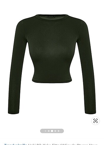 Trendyol & Milla Crop bluz