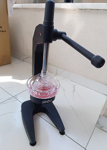Sinbo Siyah Renkli Manuel Narenciye Sıkacağı