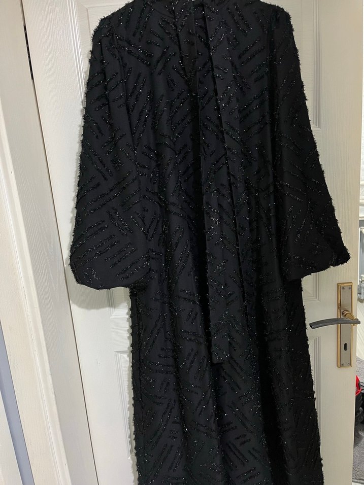 Siyah Uzun Elbise-Abiye - Görsel 5