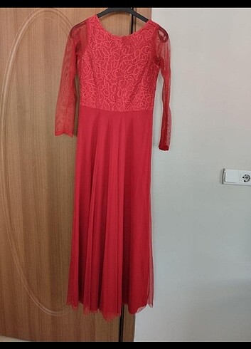 Zara Kırmızı elbise 