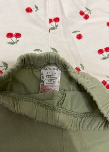 Kız Çocuk Rahat Kesim Pamuklu Şort Seti - Görsel 2