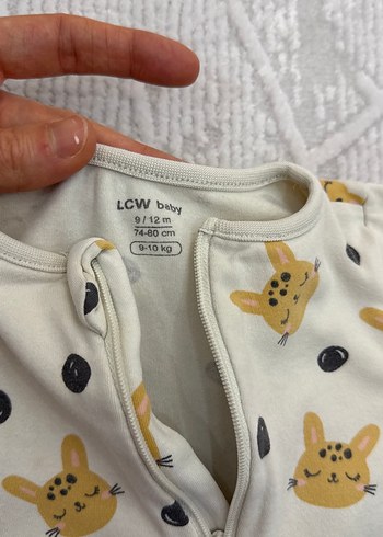 Renkli Baskılı Fermuarlı Bebek Tulumu - Görsel 2