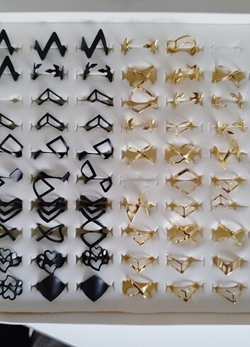 Eklem yüzükleri 3 adet altın - Görsel 4