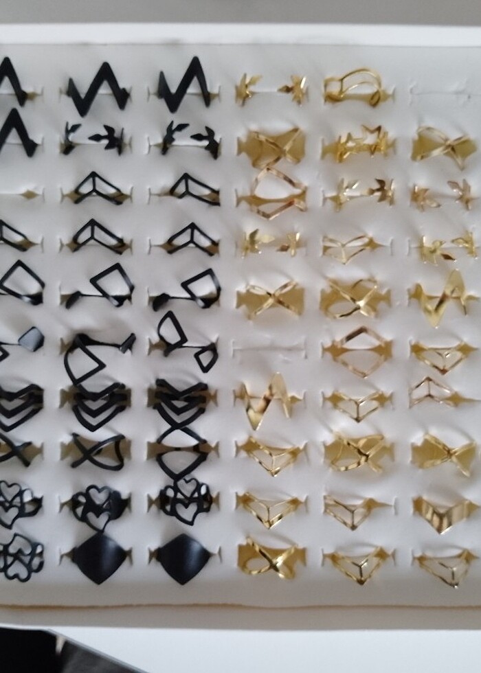 Eklem yüzükleri 3 adet altın - Görsel 4