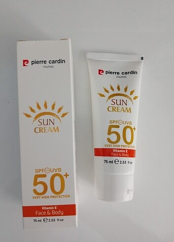 Pierre cardin güneş kremi 