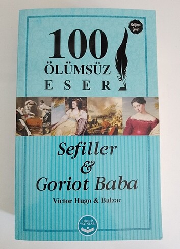 Sefiller Goriot Baba kitap 