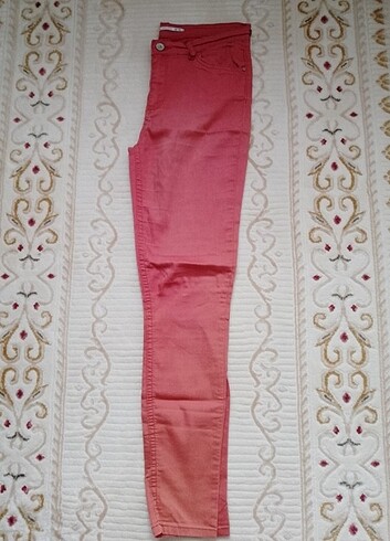 Lcw skinny jean kiremit rengi pantolon - Görsel 3