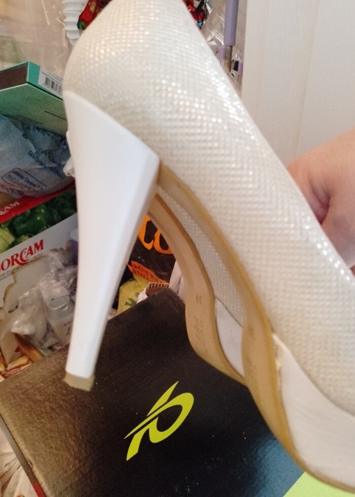 39 numara gelin ayakkabısı  - Görsel 2