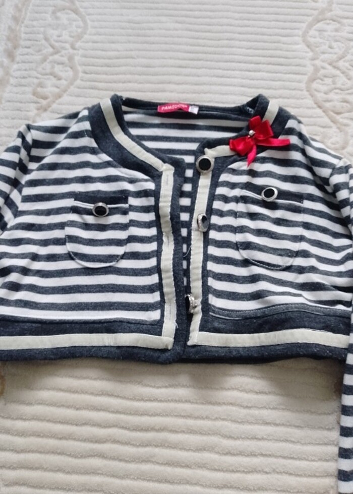 12-13 yaş kız çocuk bolero bayram  - Görsel 2