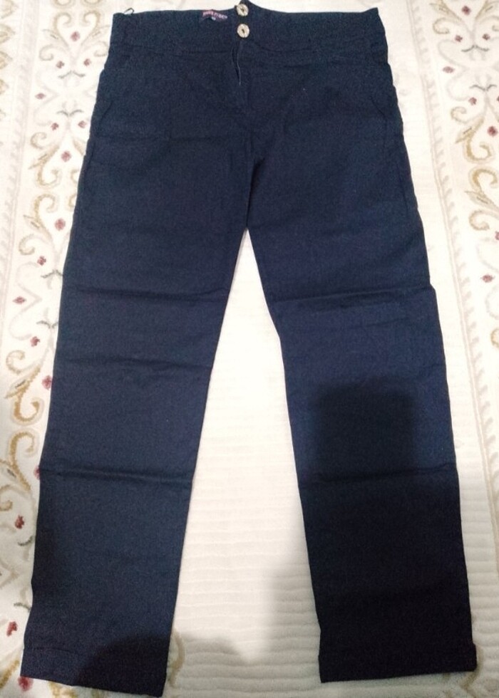 38 40 beden lacivert kumaş pantolon  - Görsel 4