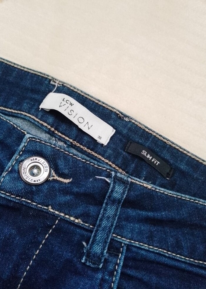 Lcw slim fit kot pantolon 30 beden - Görsel 2