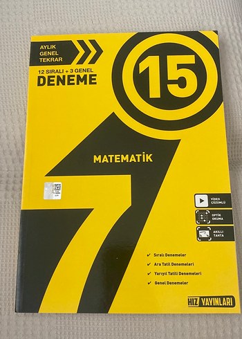 Enerji 7 Matematik Soru Kitabı