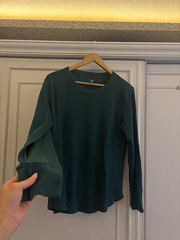 xl Beden GAP uzun kollu body tişört bluz