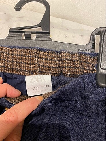 5 Yaş Beden lacivert Renk Zara 4-5 yaş pantolon