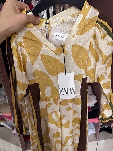 Zara cocuk elbise