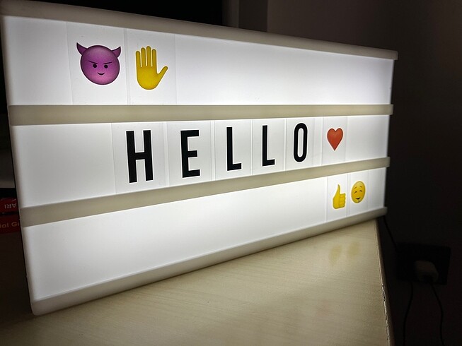Lightbox ışıklı tabela
