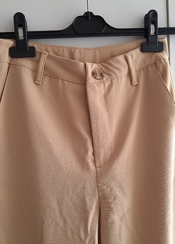 34 Beden ten rengi Renk Lcw wide leg palazzo kumaş pantolon