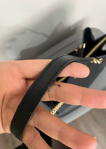 Michael Kors Zincir Detaylı Deri Kadın Çanta - Görsel 6