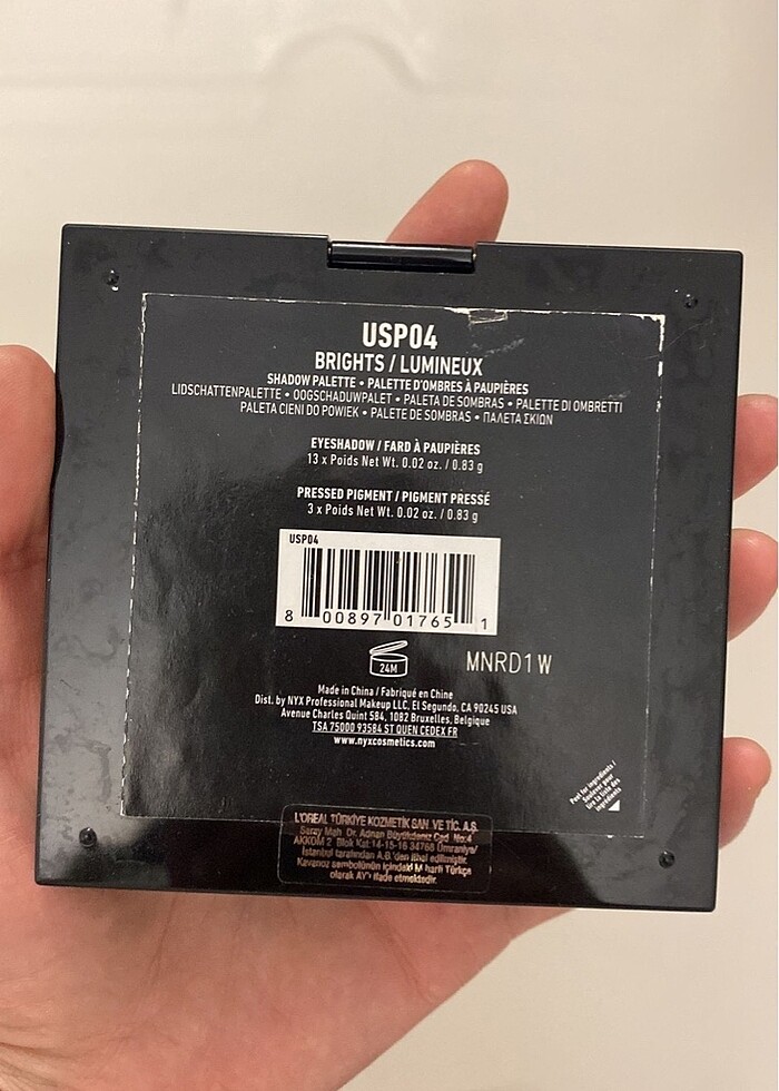 NYX FAR PALETİ - Görsel 3