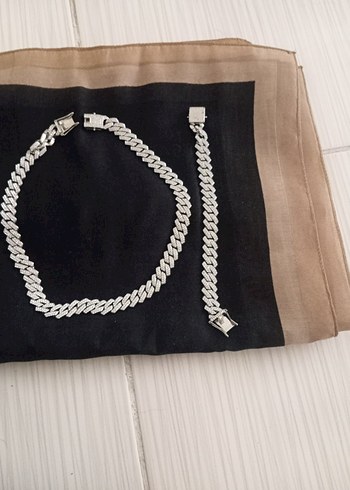 Beden gri Renk Minimalist Erkek Altın Zincir Kolye