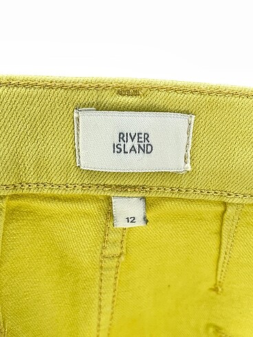40 Beden sarı Renk River Island Jean / Kot %70 İndirimli.