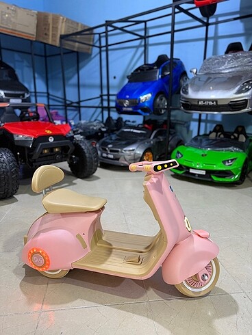  Beden pembe Renk Akülü Araba ANKARA motorsiklet vespa