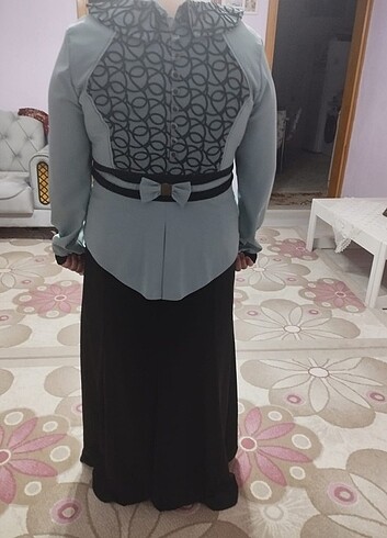 Diğer Şu yeşili kadın elbise