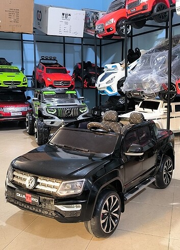 Akülü Araba WV Amarok 24V Eva Lastik 4x4 Çift Koltuk