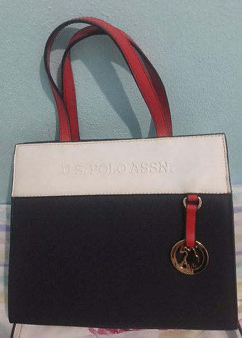 U.S. Polo Assn. Kadın Baskılı Omuz Çantası