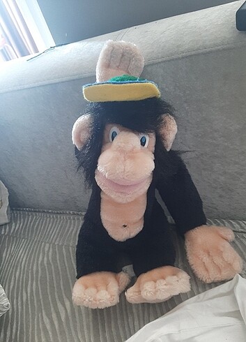 ESKİ ŞEMPANZE MAYMUN PELUŞ - Waikiki Vintage 