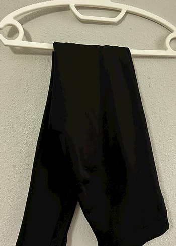 Siyah Kadın Uzun tayt - Görsel 4