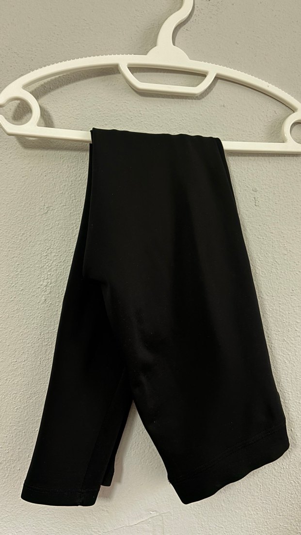 Siyah Kadın Uzun tayt - Görsel 4