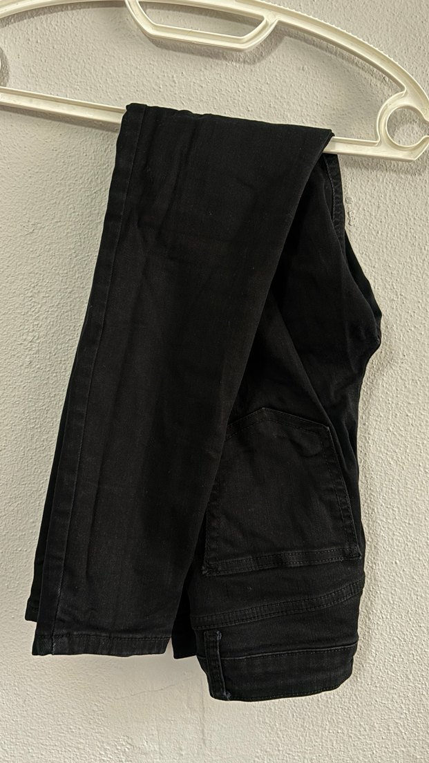 Siyah Kot Pantolon - Görsel 3