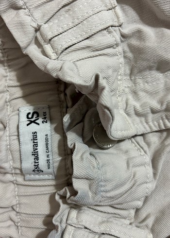 Bej Kadın Rahat Kesim Pantolon - Görsel 2