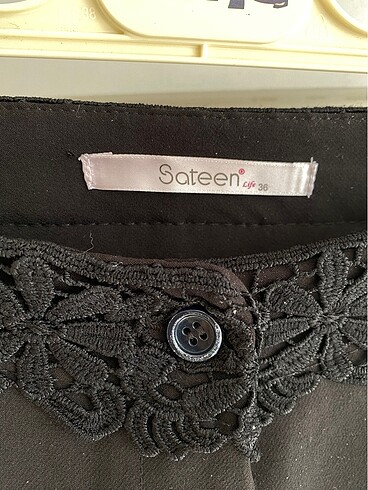 Tayt kumaş pantolon - Görsel 3