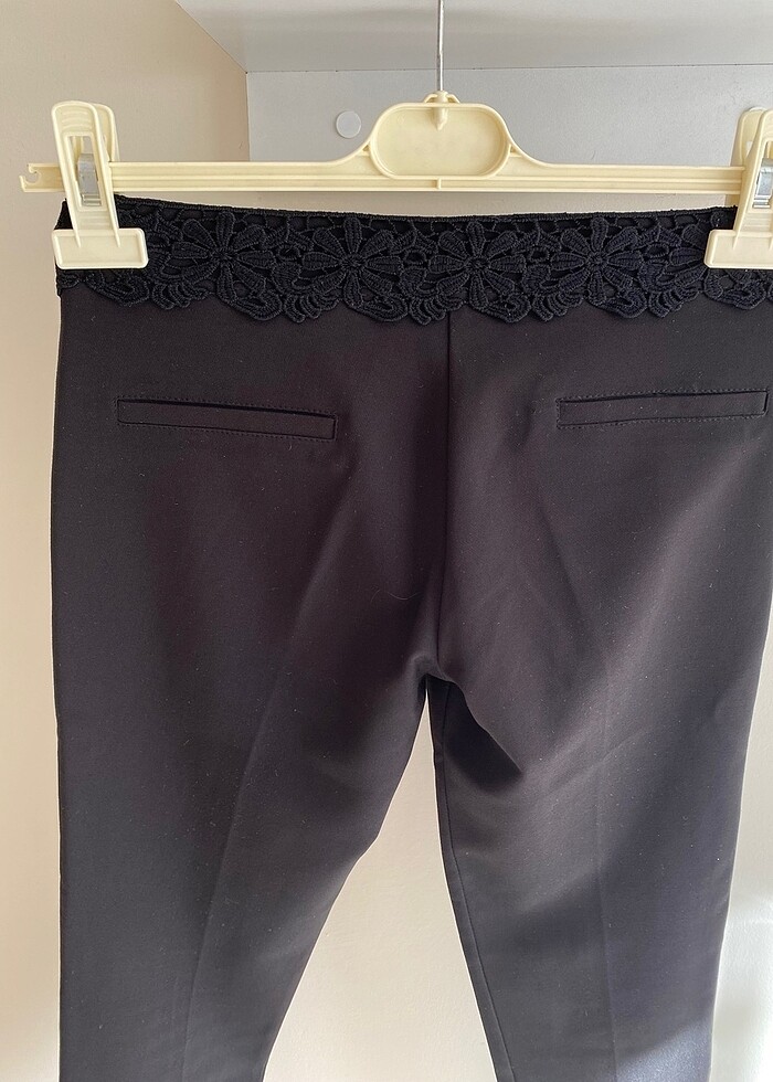 Tayt kumaş pantolon - Görsel 5