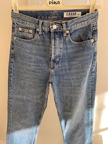 Straight kot pantolon - Görsel 2