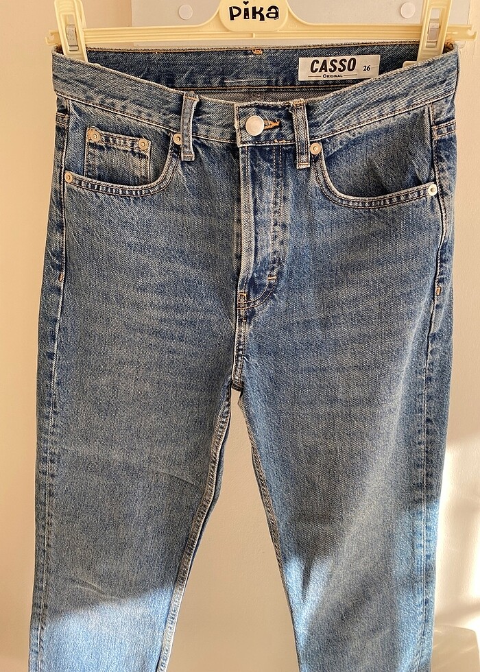 Straight kot pantolon - Görsel 2