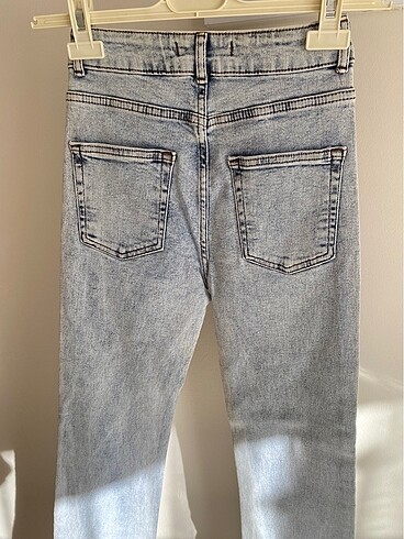 Yüksekbel kot pantolon - Görsel 5