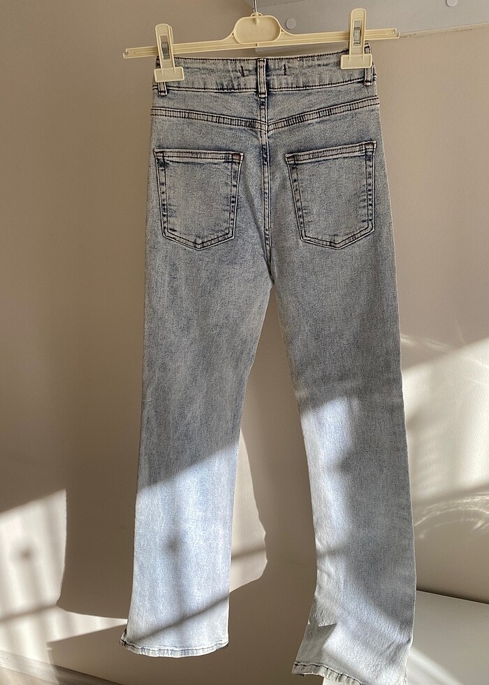 Yüksekbel kot pantolon - Görsel 4