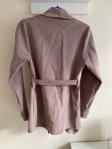 Önü bağlamalı kaban - Görsel 5