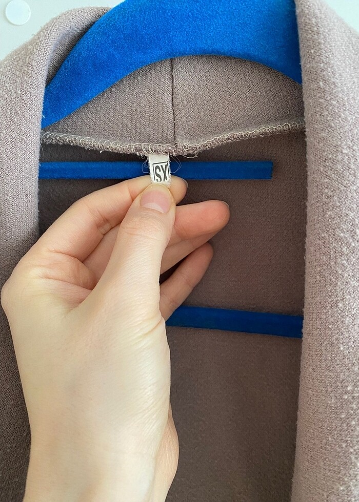 Önü bağlamalı kaban - Görsel 2